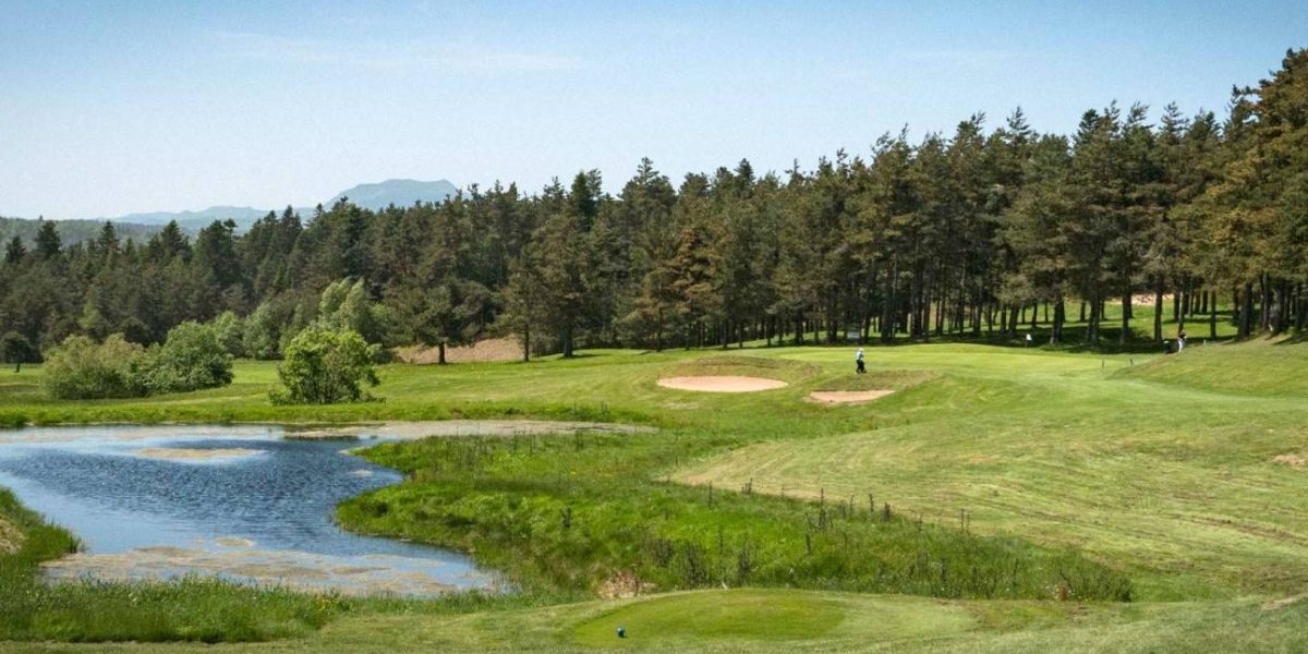 le parcours du golf du Chambon sur Lignon