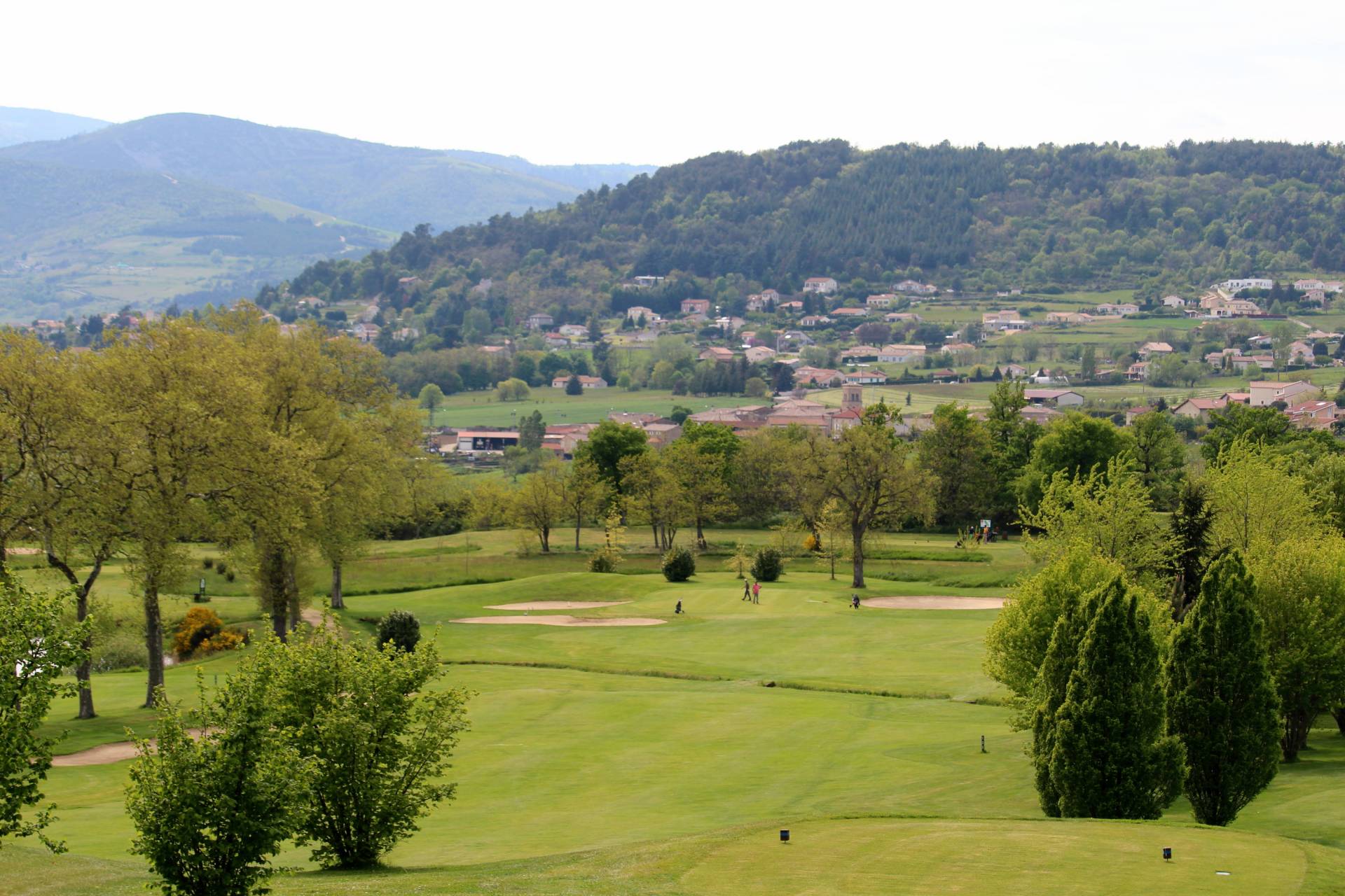 golf St Clair annonay ardèche terrain