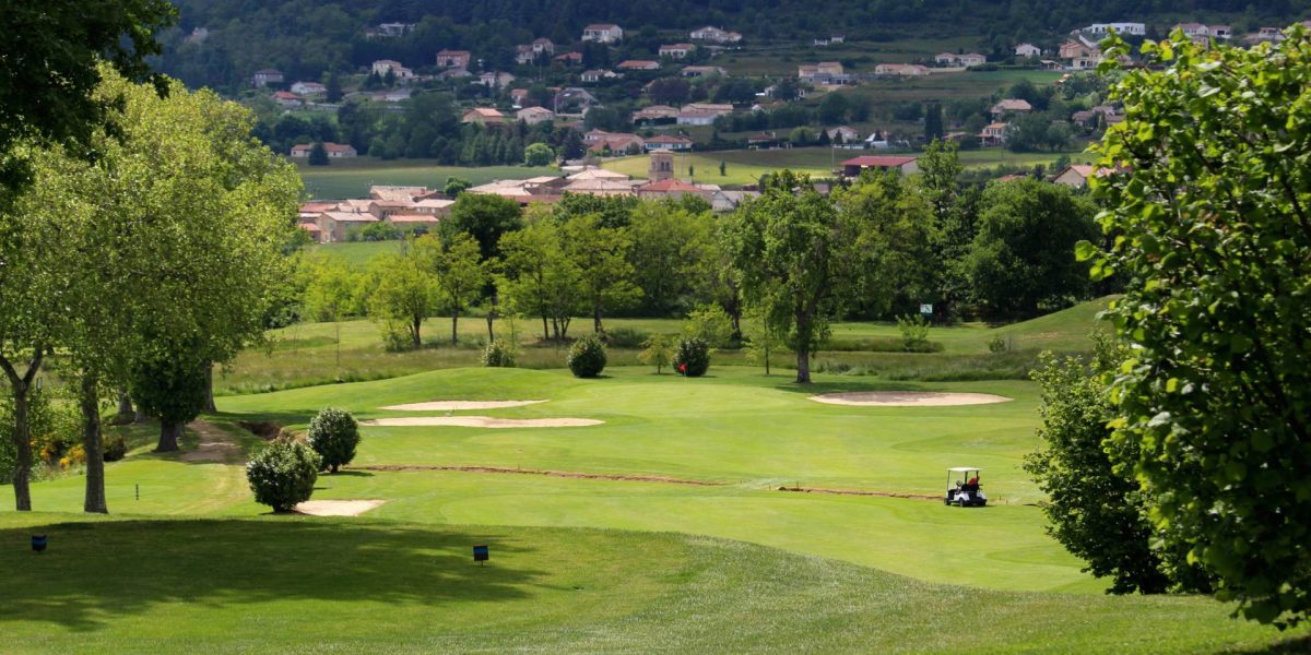golf St Clair annonay ardèche terrain