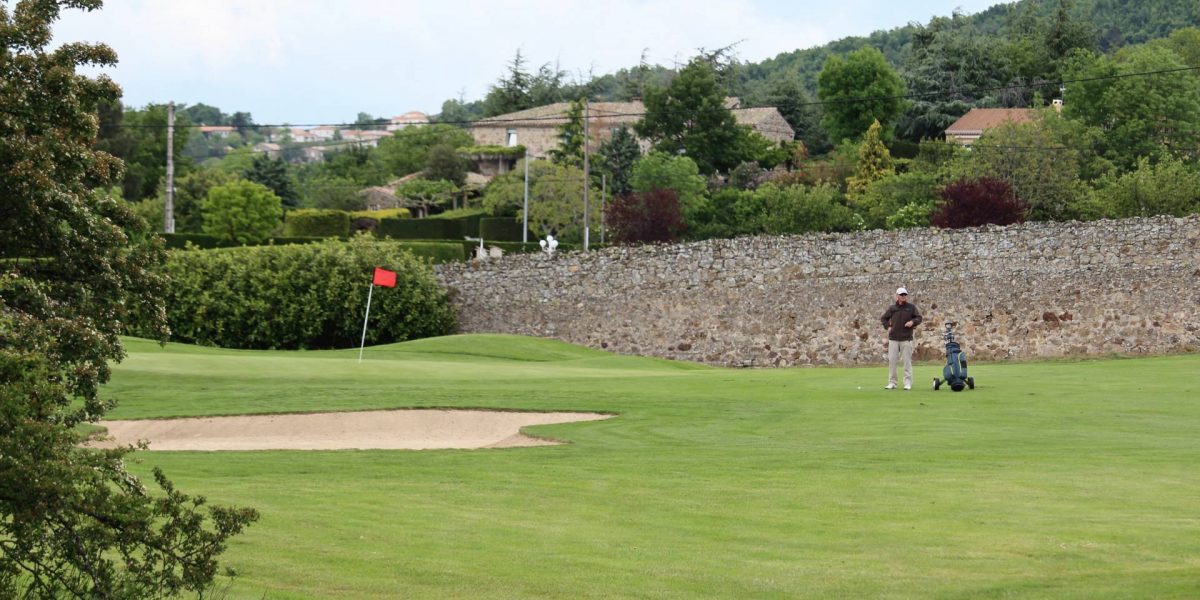 golf St Clair annonay ardèche terrain