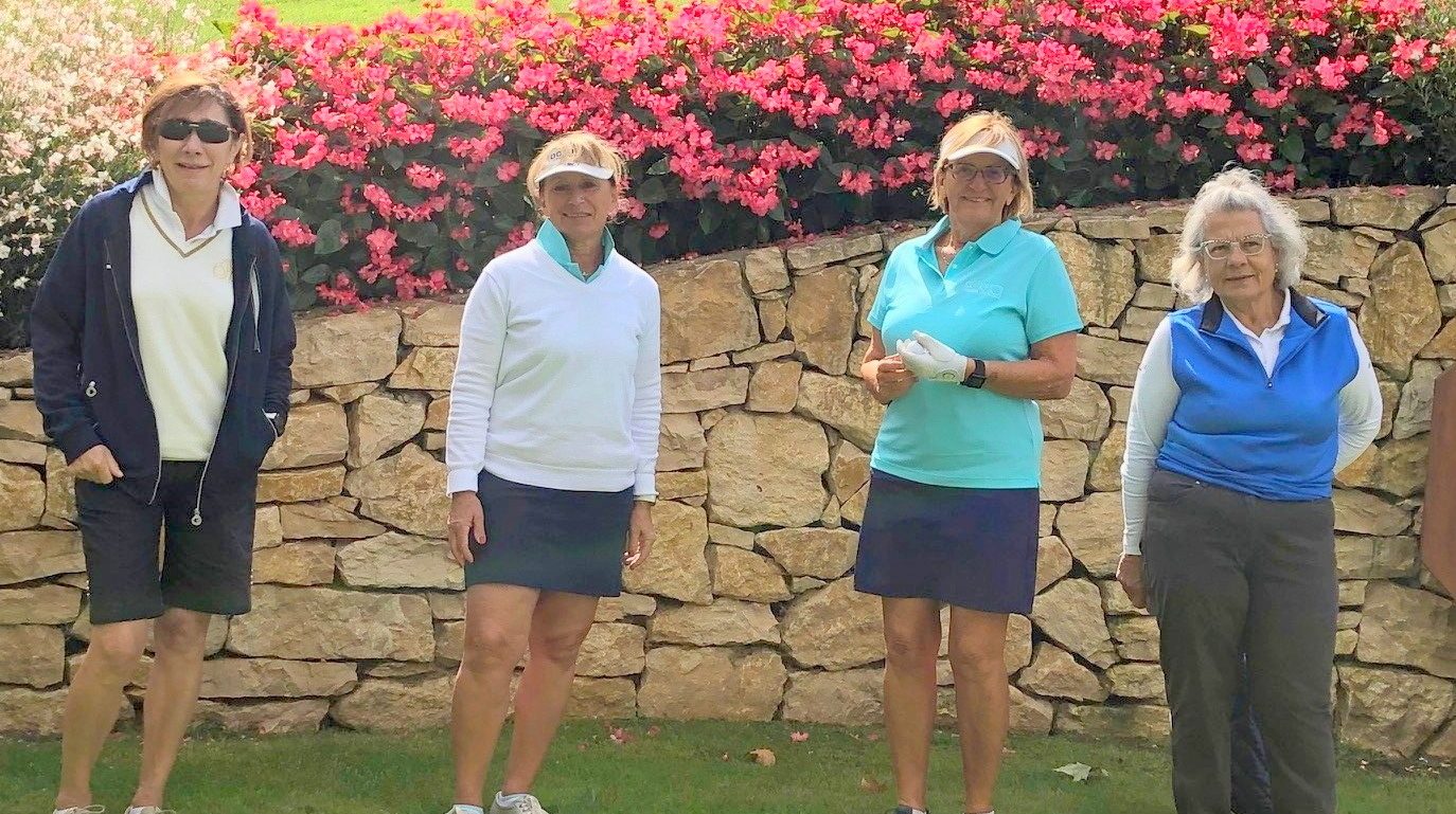 2021 compétition Amicale Féminine au golf du Bossey équipe St Clair