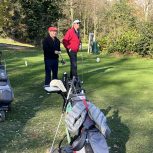 2021 hivernales seniors équipe St Clair au golf Albon