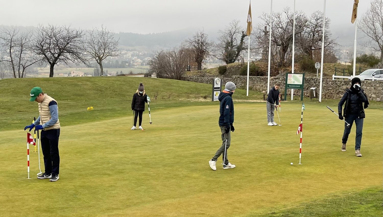 2021 école de golf coupe de noël Saint Clair Annonay Ardèche
