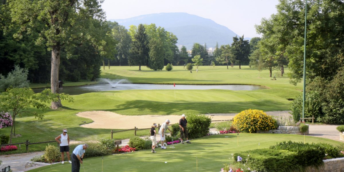 golf d'Aix les bains terrain parcours