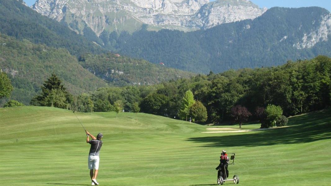 golf du lac d'Annecy terrain parcours