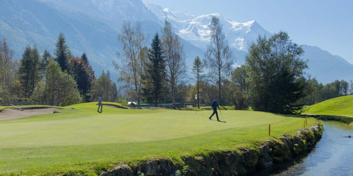 golf club de chamonix parcours terrain