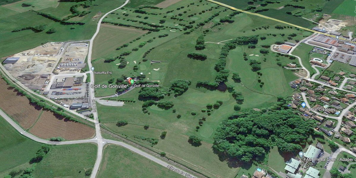 golf de Gonville terrain parcours