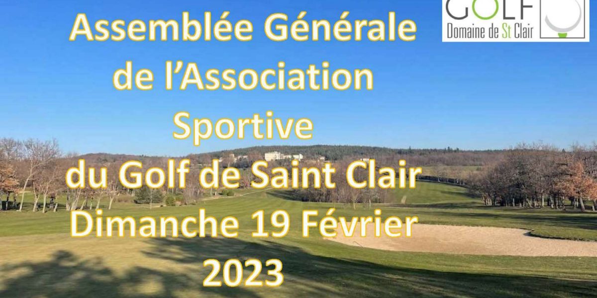 2023-02-19 assemblée générale association sportive golf domaine saint clair annonay ardeche
