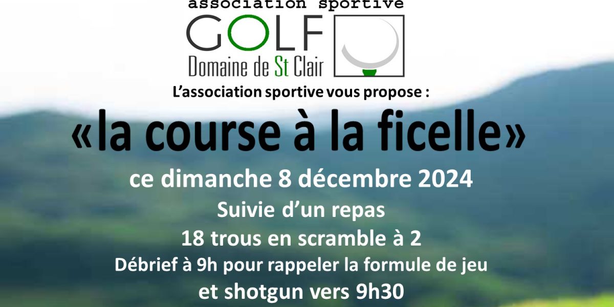 golf du domaine de Saint Clair annonay ardeche