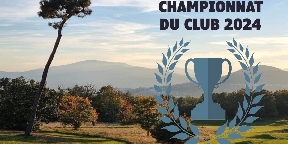 affiche golf saint clair championnat du club 2024