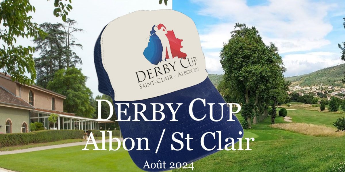 page de garde du derby cup Albon St Clair golf